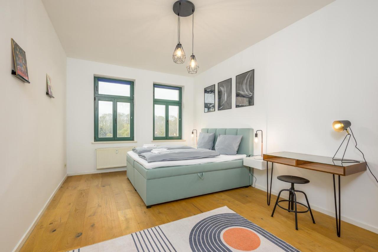 Arbio I Modern Apart Near Leipzig Stoetteritz Exteriér fotografie